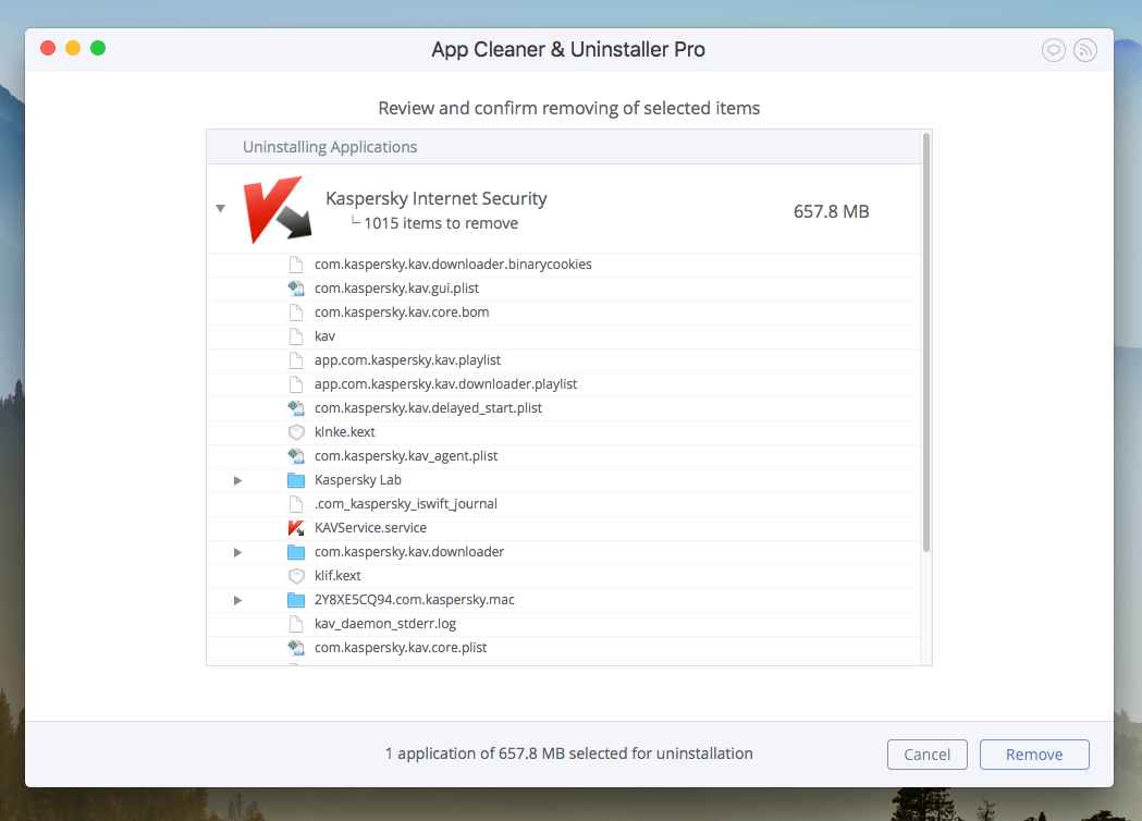Kaspersky Mac File Cleaner